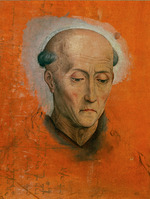 Memling, Hans - Tête de saint