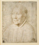 Eyck, Jan van - Portrait of an Elderly Man (Cardinal Niccolò Albergati)