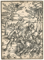 Dürer, Albrecht - Hercules (Hercules kills the molannids; Hercules and Cacus)