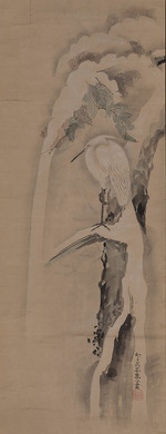 Sukoku, Ko - A white egret