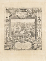 Corvinus, Johann August - The siege of Gaeta in 1707