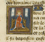 Anonymous - Sigebert III. From Chronique abrégée by Guillaume de Nangis