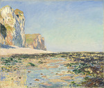 Monet, Claude - Seashore and Cliffs of Pourville in the Morning