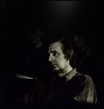 Anonymous - Alfred Schnittke (1934-1998) at a rehearsal at the Moscow Taganka Theatre