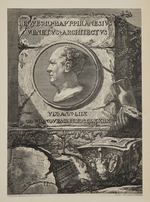 Piranesi, Francesco - Portrait of Giovanni Battista Piranesi (1720-1778)