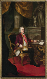 Batoni, Pompeo Girolamo - Portrait of Emperor Francis I of Austria (1708-1765)