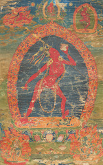 Tibetan culture - Thangka of Sarva Buddha Dakini
