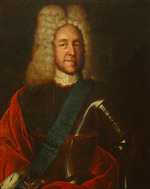 Anonymous - Portrait of Prince Yuri Yuryevich Trubetskoi (1668-1739), with the Polish Order of the White Eagle