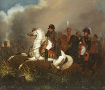 Anonymous - Napoleon at the Battle of Quatre Bras on 16 June 1815