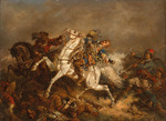 Kaiser, Friedrich - King Gustav II Adolf of Sweden (1594-1632) at the Battle of Lützen on 16 November 1632