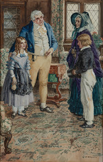 Brock, Charles Edmund - Illustration for Great Expectations by Charles Dickens