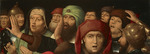 Memling, Hans - Jews and Roman soldiers. (Fragment of a Mocking of Christ)