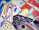Kandinsky, Wassily Vasilyevich - White Zig Zags