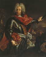 Guardi, Francesco - Portrait of Count Johann Matthias von der Schulenburg (1661-1747)