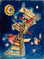 Kandinsky, Wassily Vasilyevich - Dunkle Kühle (Dark Freshness)