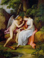 Kauffmann, Angelika - Cupid and Psyche