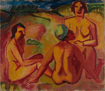 Pechstein, Hermann Max - Conversation