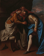 Ricci, Sebastiano - Paul III reconciles Francis I and Charles V (From the Series of the life of Pope Paul III)