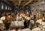 Damaskenos (Damaskinos), Michael - The Wedding Feast at Cana