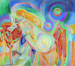 Delaunay, Robert - Femme nue lisant (Nude Woman Reading)