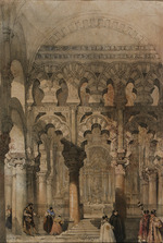 Roberts, David - Interior of the Mosque of Córdoba