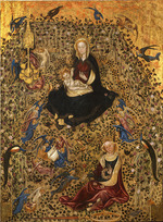 Sassetta - Madonna of the Rose Garden
