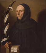 Moretto da Brescia, Alessandro - Portrait of Girolamo Savonarola