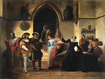 Hayez, Francesco - Mary Stuart is sentenced to death