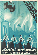 Fergui - Woman! Demand a place in the production that is today your front line of struggle