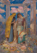 Redon, Odilon - Mystical Conversation