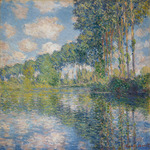 Monet, Claude - Poplars on the banks of the Epte