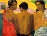 Gauguin, Paul Eugéne Henri - Three Tahitians
