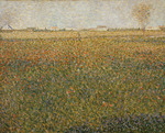 Seurat, Georges Pierre - La Luzerne, Saint-Denis