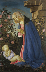 Botticelli, Sandro - The Virgin Adoring the Sleeping Christ Child