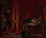 Delacroix, Eugène - Othello and Desdemona
