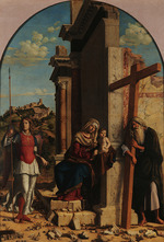 Cima da Conegliano, Giovanni Battista - Madonna with Child between Saints Michael and Andrew
