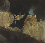 Fortuny y Madrazo, Mariano - Parsifal. Titurel's funeral