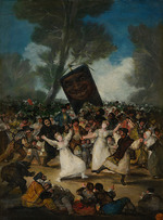 Goya, Francisco, de - The Burial of the Sardine (El entierro de la sardina)