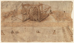 Leonardo da Vinci - Codex Atlanticus, folio 3 recto: Excavating machine