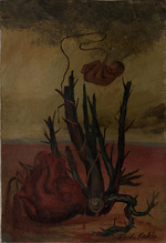 Kahlo, Frida - Untitled (Heart, Cactus, Fetus) 