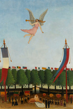 Rousseau, Henri Julien Félix - Liberty Inviting Artists to Take Part in the 22nd Exhibition of the Societe des Artistes Independants