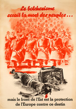 Anonymous - Bolshevism would mean the death of the nations... Nazi propaganda poster