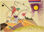 Kandinsky, Wassily Vasilyevich - Studie für Bewegte Ruhe (Study for Moving Calm)