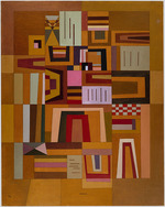 Kandinsky, Wassily Vasilyevich - Ausgleichrosa (Pink Compensation)