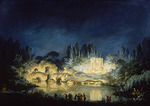Châtelet, Claude-Louis - Illumination of the Rock and Belvedere at the Petit Trianon on August 3, 1781 