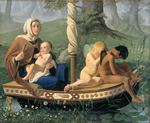Blunck, Ditlev (Detlef) - Infancy. From the series The Four Ages of Man