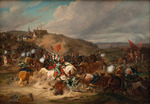 Holm, Christian Frederik Carl - Daniel Rantzau seizes Tureby Bridge in Skåne during the Seven Years' War