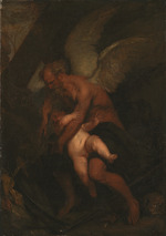 Netscher, Caspar - Time Clipping Cupid's Wings