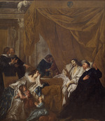 Troy, Jean-François de - Saint Vincent de Paul at the Deathbed of Louis XIII