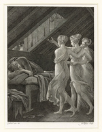 Godefroy, Jean - Daphnis dreams about three nymphs 